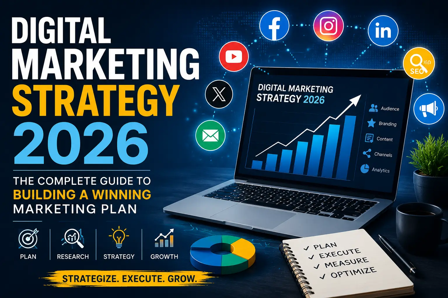 How to Create a Digital Marketing Strategy 2026 | Rank Blend